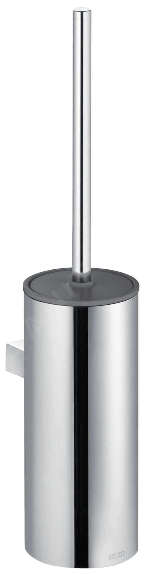 Keuco Collection Moll - WC-borstel Met Houder, Antraciet/chroom 12769010101 1 Keuco Collection Moll - WC-borstel Met Houder, Antraciet/chroom 12769010101