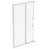 Ideal Standard I.Life - Douche Schuifdeur, Tweedelige, 1400 Mm, Silver Bright/helder Glas T4860EO