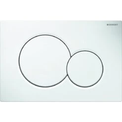 Geberit Duofix - Toiletset Met Sigma01 Bedieningsplaat, Alpine Wit + Duravit D-Code Hangend Toilet En Wc Bril, Rimless, SoftClose 111.355.00.5 NH1 -Thuis-Badkamer 02a068ad6beed55a71646ca6