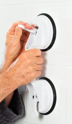 Sapho Ridder Handgrepen - Afneembare Handgreep, Wit A0150201 -Thuis-Badkamer 065e29f80423884a8089df90