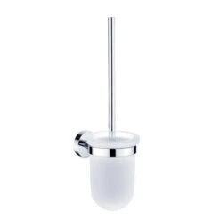 Nimco Unix - Closetborstelgarnituur, Wandmontage, Mat Glas/chroom UN 13094WN-26
