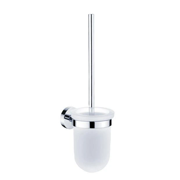 Nimco Unix - Closetborstelgarnituur, Wandmontage, Mat Glas/chroom UN 13094WN-26 1 Nimco Unix - Closetborstelgarnituur, Wandmontage, Mat Glas/chroom UN 13094WN-26