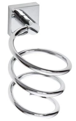 Sapho X-SQUARE - Haardrogerhouder, Chroom XQ005