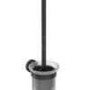 Ideal Standard IOM - Wc Borstel Met Houder, Zwart/satijn Glas A9119XG