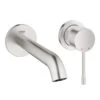 Grohe Essence - 2-gats Wastafelkraan M, Supersteel 19408DC1