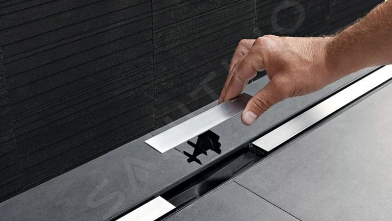 Geberit CleanLine - Roestvrij Stalen Douchegoot, 20, 300-1300 Mm, Donker Metaal 154.451.00.1 3 Geberit CleanLine - Roestvrij Stalen Douchegoot, 20, 300-1300 Mm, Donker Metaal 154.451.00.1 - Afbeelding 3