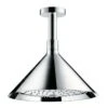 Axor Douche Programma - Hoofddouche 240 Mm 2jet, Plafondbevestiging, Design Front, Chroom 26022000