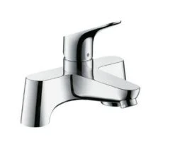 Hansgrohe Focus E2 - 2-gats Badrandmengkraan, Chroom 31523000