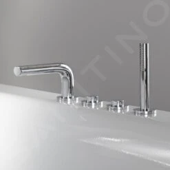 Keuco Edition 400 - Badrandkraan, 4-gats, Chroom 51530010200 -Thuis-Badkamer 14190f651f09be06adccade1