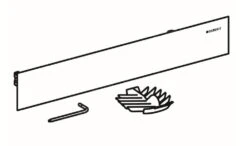 Geberit Toebehoren - Afbouwset Voor Douchewandgoot, Gepolijst RVS 154.342.00.1 -Thuis-Badkamer 1e39af6c09e1018c908fc1b2