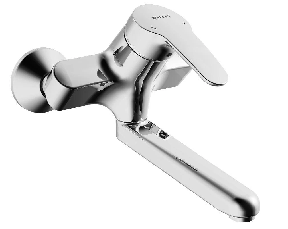 Hansa Mix - Eengreeps Wastafelkraan, Chroom 01948183 1 Hansa Mix - Eengreeps Wastafelkraan, Chroom 01948183
