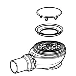 Geberit Setaplano - Afvoerset Voor Setaplano Douchebak, Waterslothoogte 50 Mm 154.016.00.1 -Thuis-Badkamer 24708d23d7e8cceb0bd00a6a