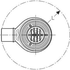 Geberit Toebehoren - Douchesifon, Afvoer 90 Mm, Waterslothoogte 50 Mm 150.550.00.1 -Thuis-Badkamer 25280be7d668fb3bd0979454