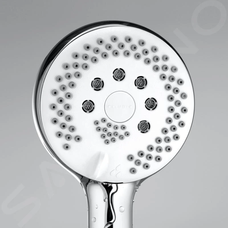 Kludi Logo - Set Van Douchekop, Douchehouder, Doucheslang En Douchestang, Chroom 6839305-00 3 Kludi Logo - Set Van Douchekop, Douchehouder, Doucheslang En Douchestang, Chroom 6839305-00 - Afbeelding 3