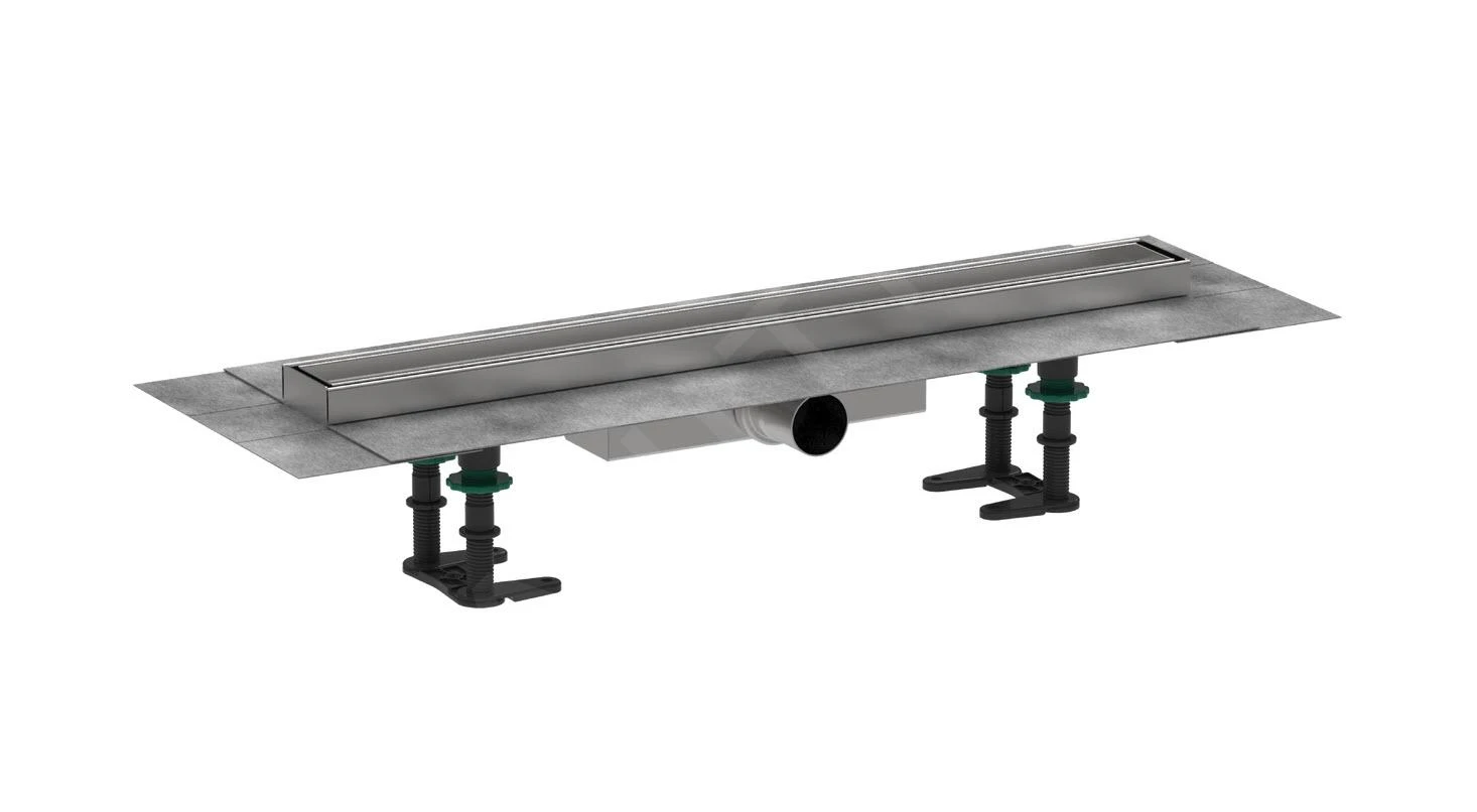 Hansgrohe RainDrain Compact - Douchegoot 60 Cm Voor Tegelvloer, Met Rooster 56163000 1 Hansgrohe RainDrain Compact - Douchegoot 60 Cm Voor Tegelvloer, Met Rooster 56163000