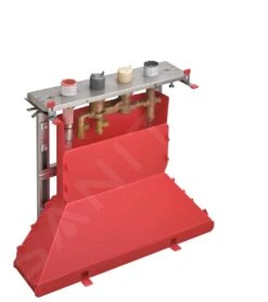 Axor Badrandmontage - Basisgarnituur Voor 4-gats Badrandthermostaat 15483180