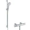 Hansgrohe Croma Select S - Vario Doucheset Met Thermostaat, 3jet, Douchestang 900 Mm, Wit/chroom 27014400