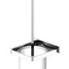 Steinberg 450 - Wandtoiletborstel Met Houder, Wit Glas/chroom 450 2901