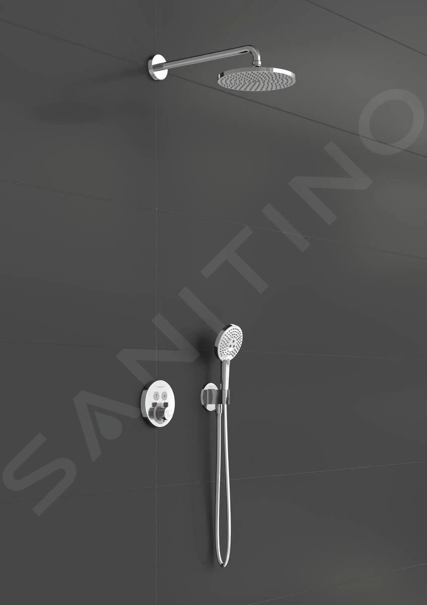 Hansgrohe Raindance S - Doucheset 240, Met ShowerSelect S Inbouw Thermostaatkraan, Chroom 27951000 6 Hansgrohe Raindance S - Doucheset 240, Met ShowerSelect S Inbouw Thermostaatkraan, Chroom 27951000 - Afbeelding 6