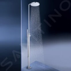 Grohe Essence - Vrijstaand Douchesysteem Met Kraan, Vloermontage, Chroom 23741001 9 Grohe Essence - Vrijstaand Douchesysteem Met Kraan, Vloermontage, Chroom 23741001 -Thuis-Badkamer 351779432ba0958258abd10b