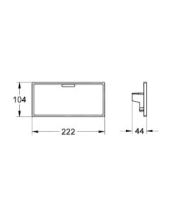 Grohe Grohtherm Cube - Douche Tray EasyReach 18700000 -Thuis-Badkamer 3a92670cae0ab8ad328c06fa