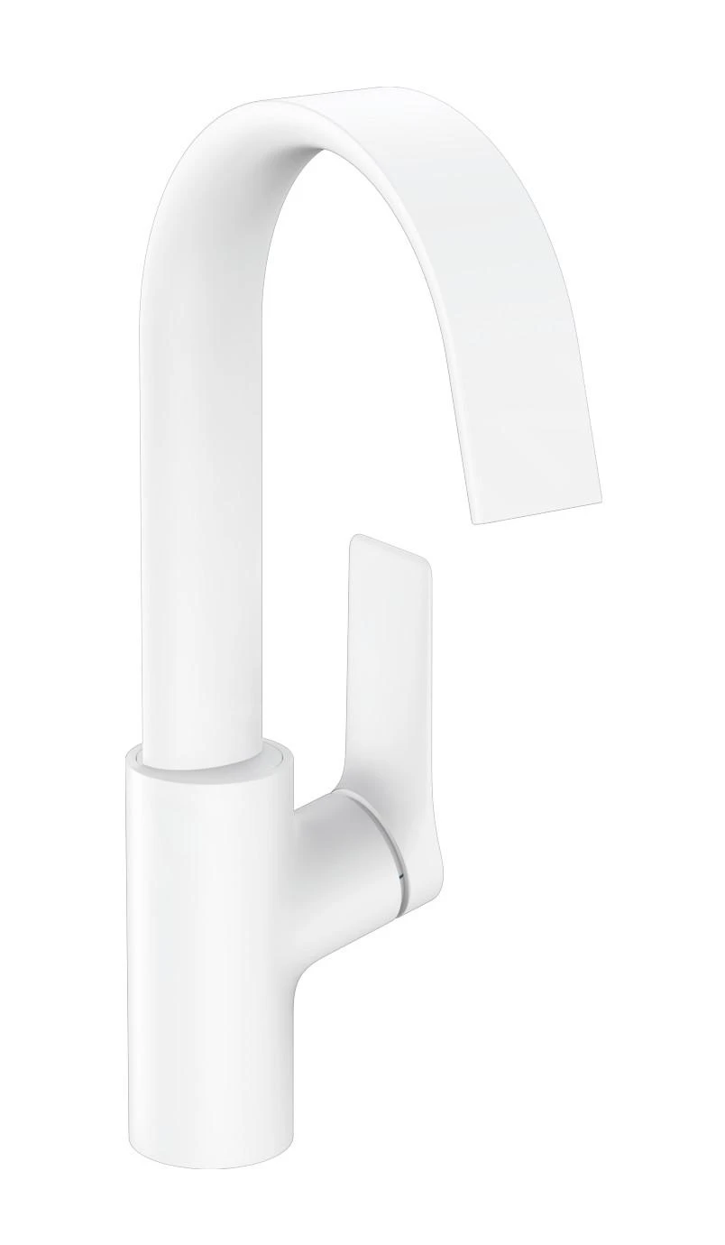 Hansgrohe Vivenis - Wastafelkraan 210, Met Draaibare Uitloop, EcoSmart, Mat Wit 75032700 1 Hansgrohe Vivenis - Wastafelkraan 210, Met Draaibare Uitloop, EcoSmart, Mat Wit 75032700