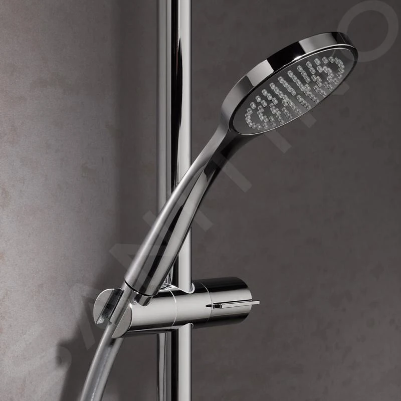 Keuco IXMO - Set Van Solo Douchekop, Houder, Stang En Slang, Chroom/zwartgrijs 59587010912 7 Keuco IXMO - Set Van Solo Douchekop, Houder, Stang En Slang, Chroom/zwartgrijs 59587010912 - Afbeelding 7