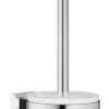 Grohe Essentials Cube - Closetborstelgarnituur, Chroom/glas 40513001