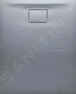 Sapho Acora - Douchebak 1200x800 Mm, Gegoten Marmer, Decor Grijze Steen AC024