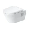 Duravit D-Neo - Hangend Toilet, Rimless, WonderGliss, Wit 25780900001