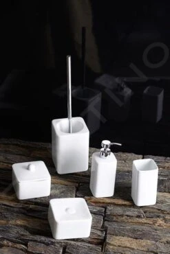 Sapho Justime 3 - Sylvia Keramieken Pot, Wit 1309-34 -Thuis-Badkamer 42781c49360cb1b63ba991e8