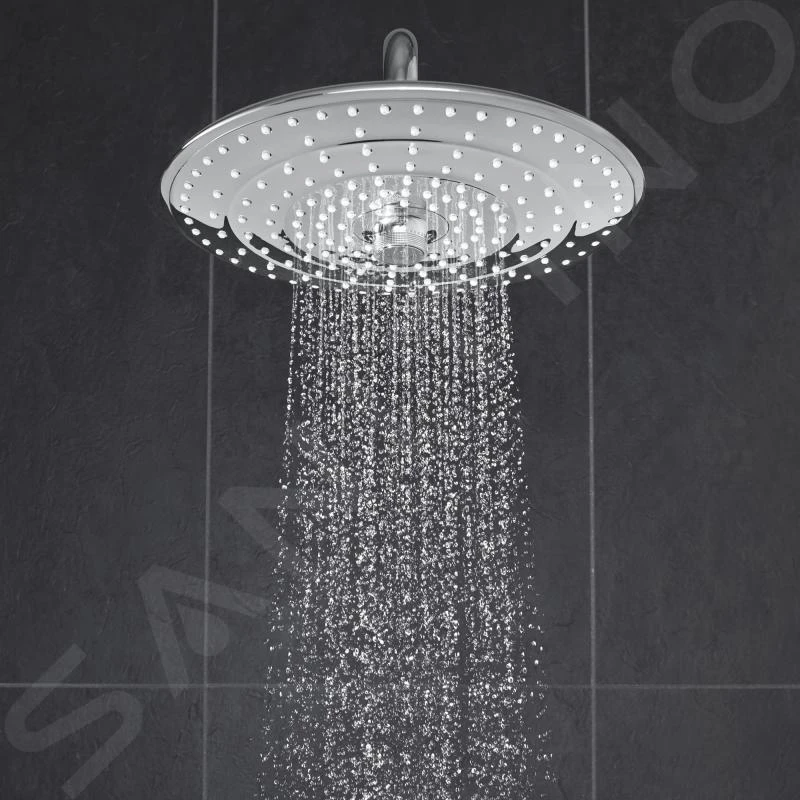 Grohe Euphoria - Doucheset 260 Met Omstelling, 3 Douchestralen, Chroom 27421002 7 Grohe Euphoria - Doucheset 260 Met Omstelling, 3 Douchestralen, Chroom 27421002 - Afbeelding 7