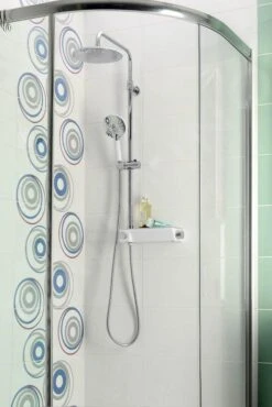 Sapho Douches - Liam 210 Doucheset Met Thermostaat, 3jet, Chroom LP139 -Thuis-Badkamer 459549e0b9047884685d812c