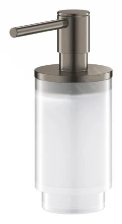 Grohe Selection - Zeepdispenser, Glas/geborsteld Hard Graphite 41028AL0 -Thuis-Badkamer 4f629df2383e19fa4458b1cd