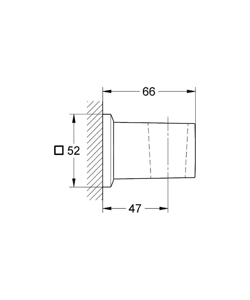Grohe Allure Brilliant - Douchehouder, Chroom 27706000 2 Grohe Allure Brilliant - Douchehouder, Chroom 27706000 - Afbeelding 2