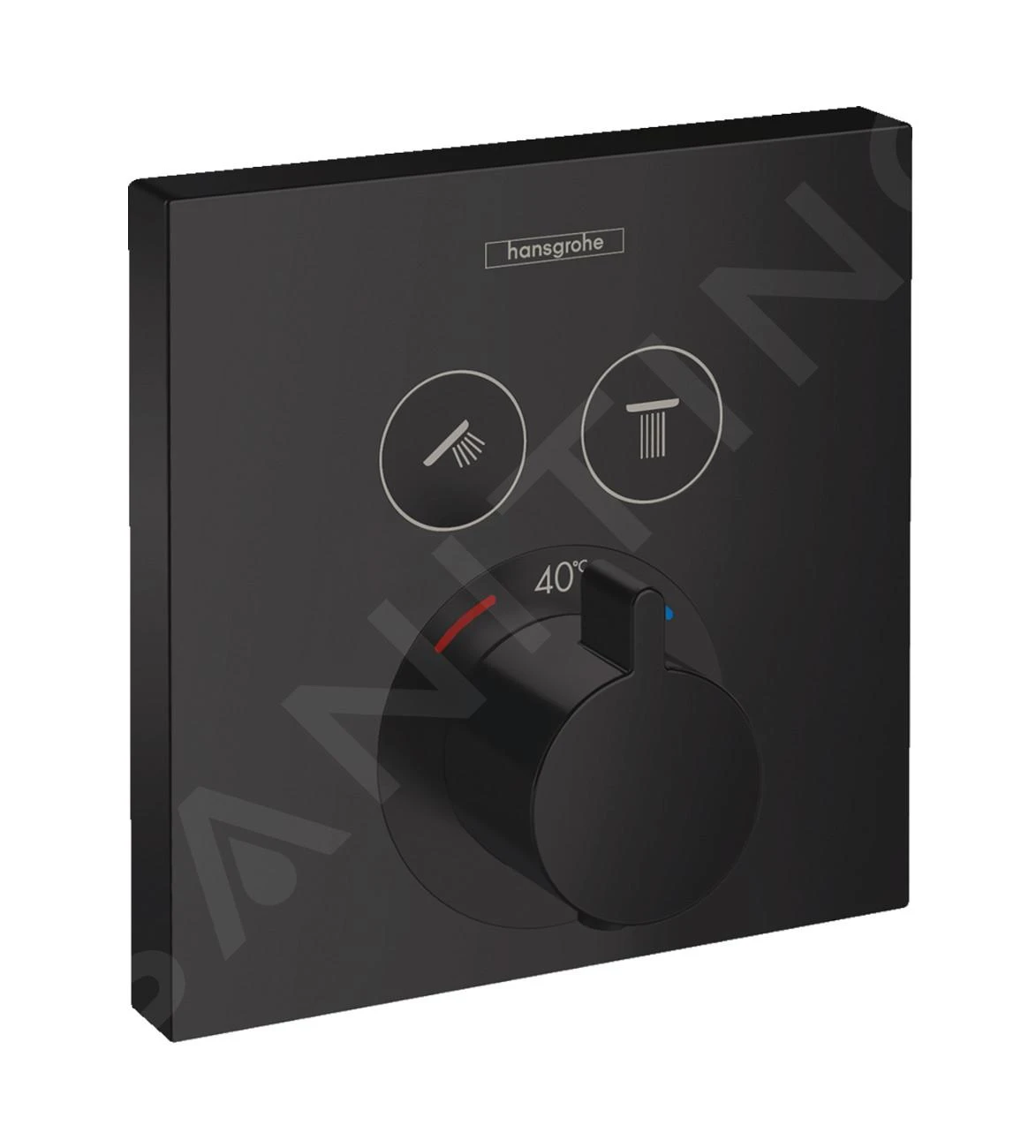 Hansgrohe Raindance E - Doucheset 300 Met Inbouwthermostaat, Zwart 27918670 6 Hansgrohe Raindance E - Doucheset 300 Met Inbouwthermostaat, Zwart 27918670 - Afbeelding 6