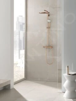 Grohe Euphoria - Douchesysteem 310 Met Opbouw Douchethermostaat, Geborsteld Warm Sunset 26075DL0 11 Grohe Euphoria - Douchesysteem 310 Met Opbouw Douchethermostaat, Geborsteld Warm Sunset 26075DL0 -Thuis-Badkamer 54dcd310297fb566474a02d4