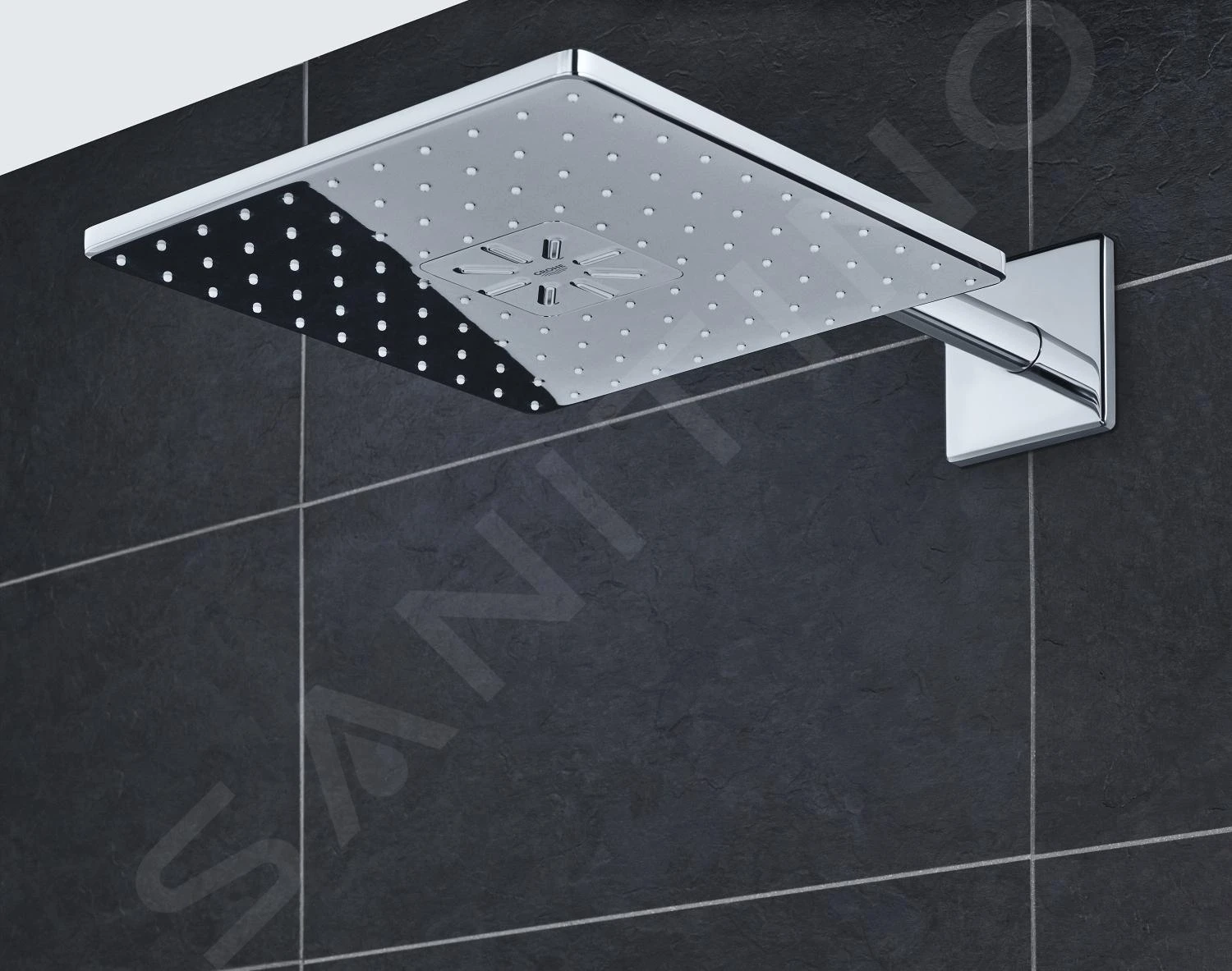 Grohe Rainshower SmartActive Cube - Hoofddouche 310 Mm, Douchearm 430 Mm, 2 Stralensoorten, Chroom 26479000 5 Grohe Rainshower SmartActive Cube - Hoofddouche 310 Mm, Douchearm 430 Mm, 2 Stralensoorten, Chroom 26479000 - Afbeelding 5