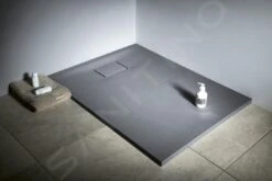 Sapho Acora - Douchebak 1200x800 Mm, Gegoten Marmer, Decor Grijze Steen AC024 -Thuis-Badkamer 55ab28b041555f4c71c9b38d