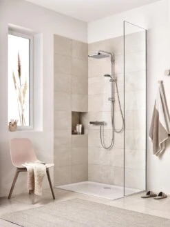 Grohe Vitalio Start - Douchesysteem 250 Met Omstelkraan, 9,5 L/min, 1 Jet, Chroom 26698000 -Thuis-Badkamer 585e603da923452cbc83db48