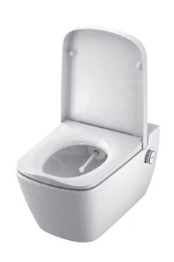 Geberit Duofix - Inbouwreservoir Voor Hangend Toilet Met SIGMA30 Bedieningsknop, Mat Chroom/chroom + Tece One - Hangend Douche-wc En Wc-bril, Rimless, SoftClose 111.355.00.5 NT7 -Thuis-Badkamer 58ab5af318f99754a3d88906