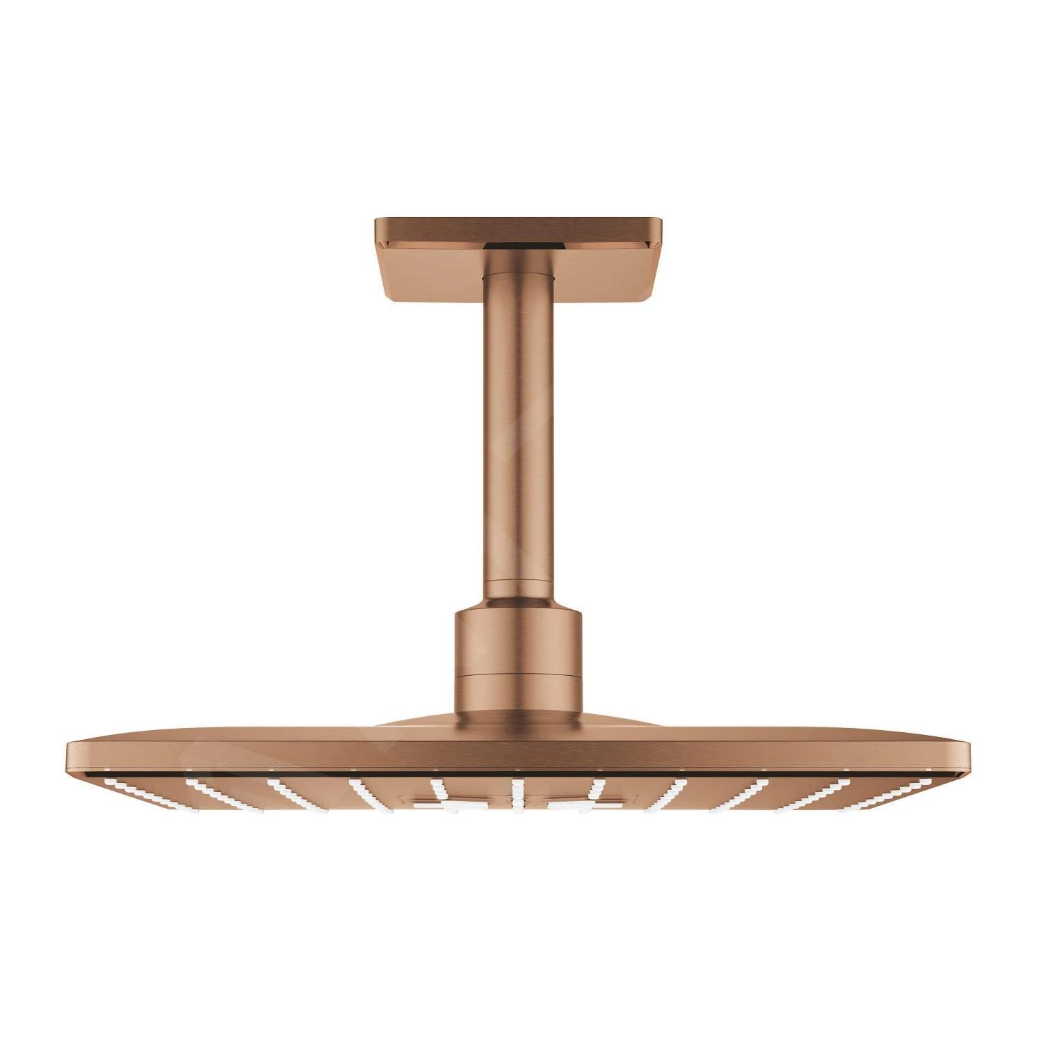 Grohe Rainshower SmartActive Cube - Hoofddouche 310, Douchearm 142 Mm, 2-jets, Geborsteld Warm Sunset 26481DL0 1 Grohe Rainshower SmartActive Cube - Hoofddouche 310, Douchearm 142 Mm, 2-jets, Geborsteld Warm Sunset 26481DL0