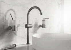 Grohe Atrio - Wastafelkraan Met Waste En Draaibare Uitloop, XL-size, Geborsteld Hard Graphite 32647AL3 -Thuis-Badkamer 5e73f1789bf9ffb7737220f9