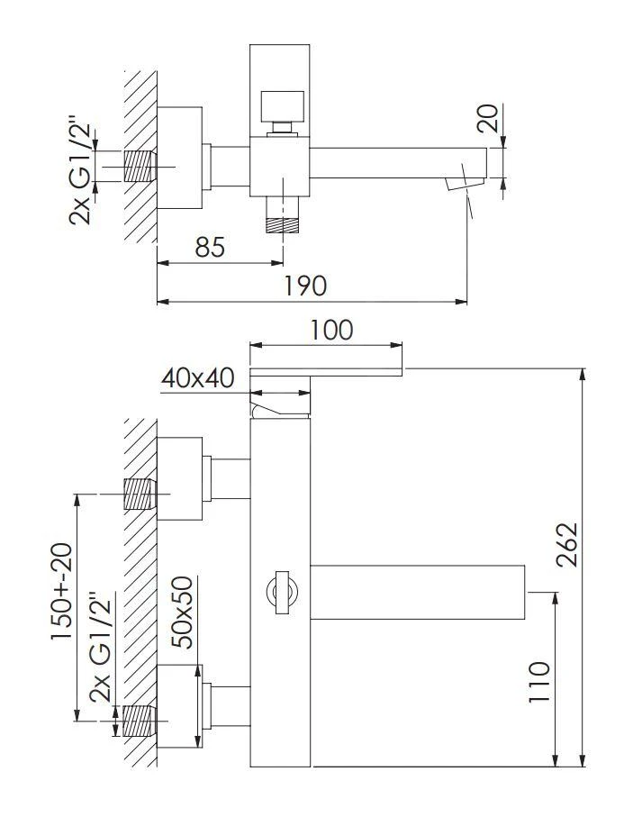 Steinberg 160 - Badkraan, Rose Goud 160 1110 RG 2 Steinberg 160 - Badkraan, Rose Goud 160 1110 RG - Afbeelding 2