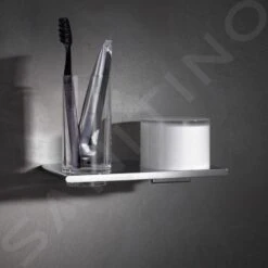 Keuco Edition 400 - Zeepdispenser En Beker Met Houder, Glas/chroom 11553019000 -Thuis-Badkamer 606e6cc12b4c3741ece12bf9