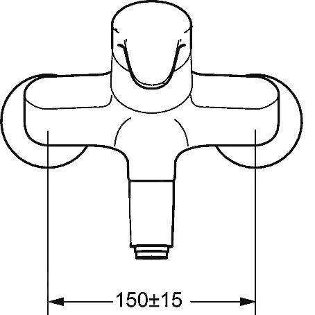 Hansa Mix - Eengreeps Wastafelkraan, Chroom 01948183 3 Hansa Mix - Eengreeps Wastafelkraan, Chroom 01948183 - Afbeelding 3