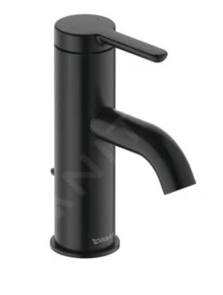 Duravit C.1 - Wastafelkraan Met Waste, Mat Zwart C11010001046