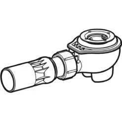 Geberit Toebehoren - Douchesifon, Afvoer 52 Mm 150.680.00.1 -Thuis-Badkamer 6ae2fccba2746e8a401b651e