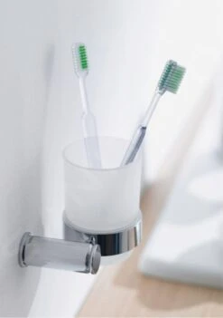 Duravit D-Code - Tandenborstelhouder, Rechts, Melkglas/chroom 0099201000 -Thuis-Badkamer 6e6c7c7e187d1d23b8252a0f