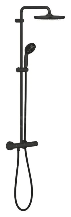 Grohe Vitalio Start - Doucheset 250 Met Thermostaat, 1-jet, Mat Zwart 266772430